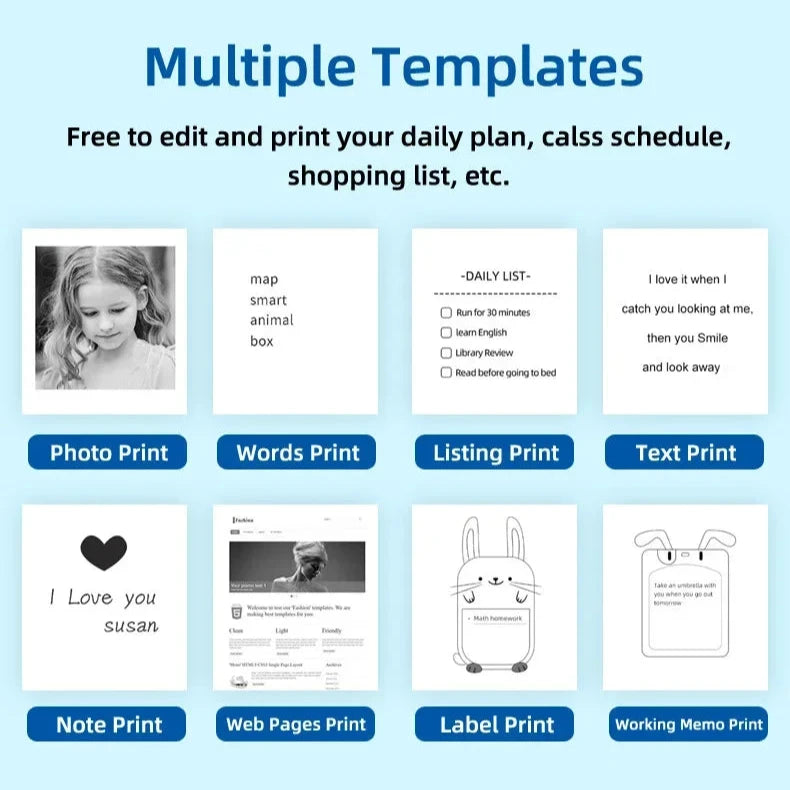 Mini CAT Thermal Bluetooth Printer